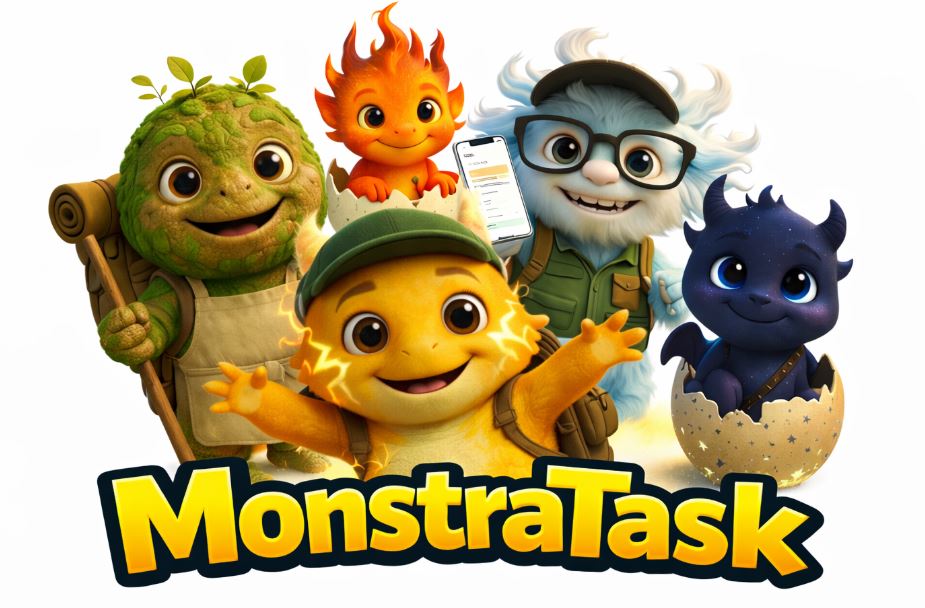 MonstraTask Monster Characters